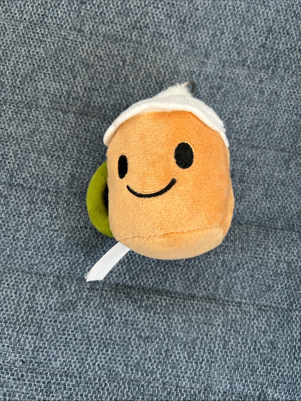 Panera Bread coffee/drink Plush Smile Keychain